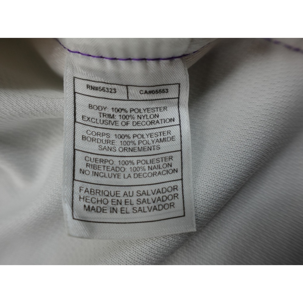 Nike Basketball Jersey Mens XL White Good Kobe Bryant 8 Lakers NBA Authentic 48 - Picture 11 of 16